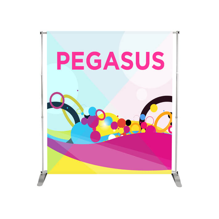 Pegasus Variable Width Banner- Fabric Banner, large and versatile