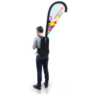 Street Flag wearable flag