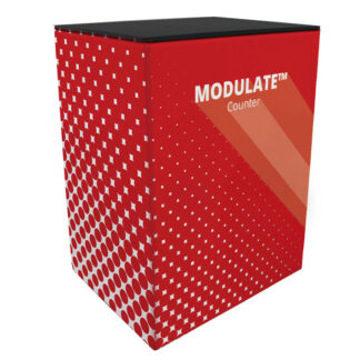 Modulate counter with counter top