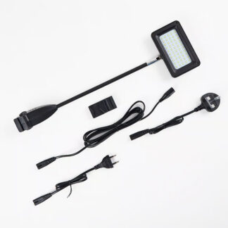 15W LED exhibition light with power and linking cables